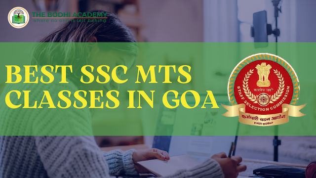 The Bodhi Academy - Best SSC MTS Classes in Goa