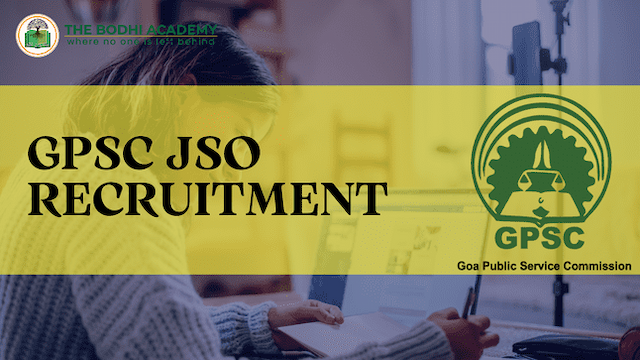 GPSC JSO Recruitment - 38 Vacancies Announced