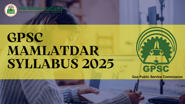 GPSC Mamlatdar Syllabus - Topic-Wise Weightage